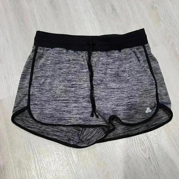 tek gear Pants - Tek Gear Women's Drytek Mid Rise Drawstring Running Shorts Heather Gray Medium